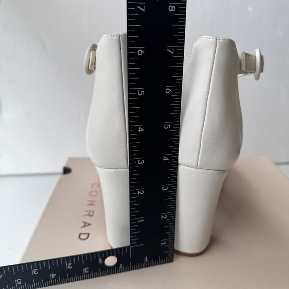 Lauren Conrad HYDRANGEA2 White Petal Block Heels Women's Shoes Size 9.5 WEDDING - Picture 9 of 12